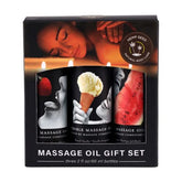 Earthly Body Edible Massage Oil Gift Set Box from Nice 'n' Naughty