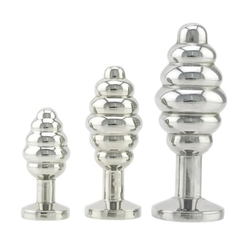 Nice 'n' Naughty Grooved Crystal Butt Plug from Nice 'n' Naughty Nice 'n' Naughty Grooved Crystal Butt Plug from Nice 'n' Naughty