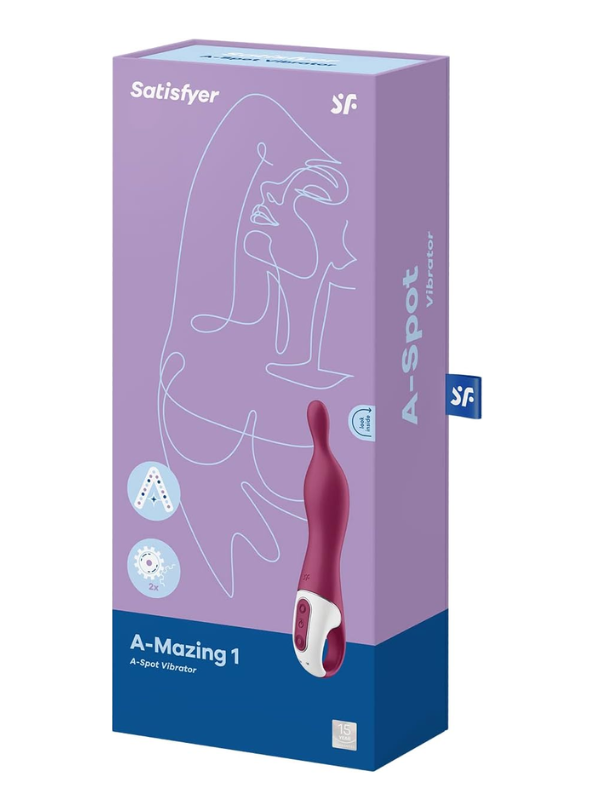 A-Mazing 1  A-Spot Vibrator by Satisfyer Berry from Nice 'n' Naughty