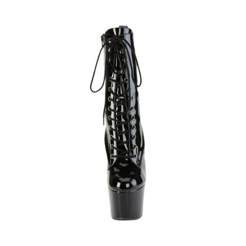 Adore 1040 Shoe Black Hollow Graphic from Nice 'n' Naughty
