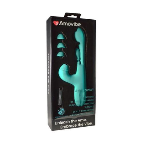 Amovibe Sensa Sway G Spot Vibrator Green from Nice 'n' Naughty