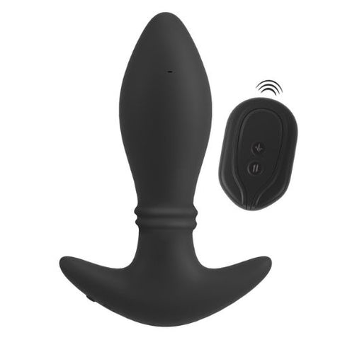 Anos Remote Control Moving Rings Butt Plug from Nice 'n' Naughty