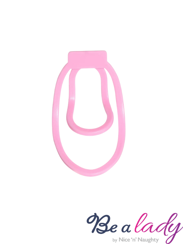 Be A Lady FuFu Clip Chastity Device Pink from Nice 'n' Naughty