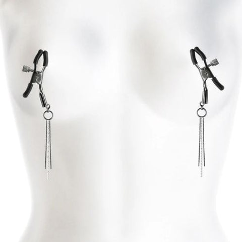 Bound Adjustable Nipple Clamps Black from Nice 'n' Naughty