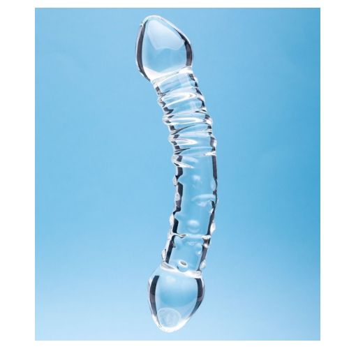 Clarity Celestial Bliss Glass Dildo from Nice 'n' Naughty