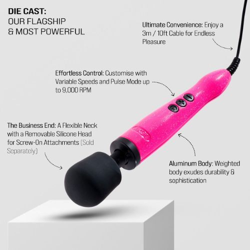 Doxy Die Cast Hot Pink Edition from Nice 'n' Naughty