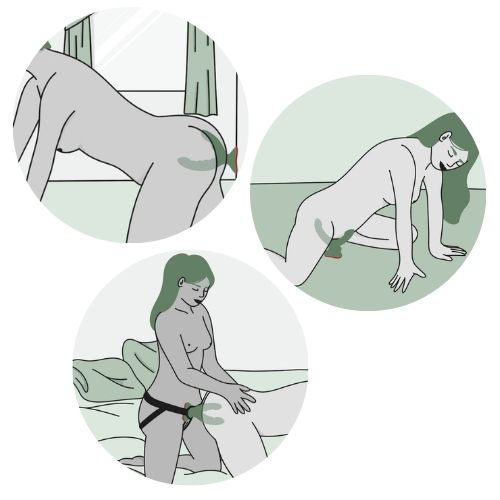 Fun Factory Ryde Double Griding Dildo from Nice 'n' Naughty