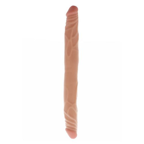 Get Real Double Dong 14 Inch Light Skin Tone from Nice 'n' Naughty