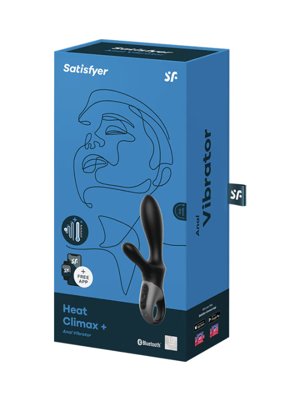 Heat Climax + by Satisfyer Black from Nice 'n' Naughty