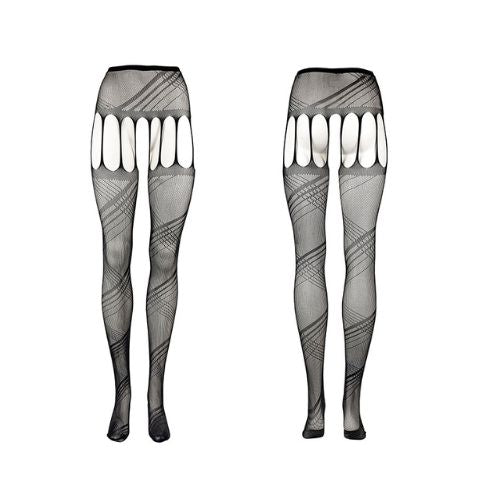 Le Désir Crotchless Cut-Out Pantyhose