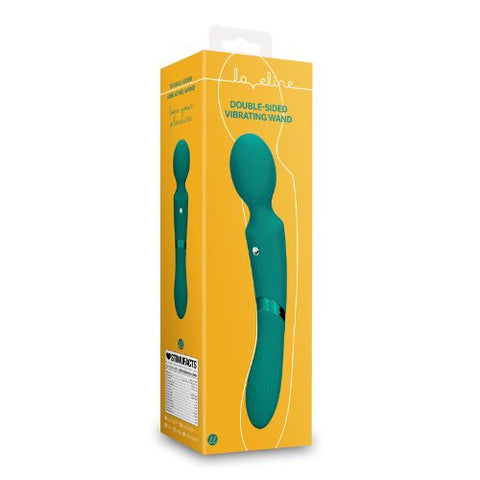 Loveline Double-Sided Vibrating Wand Green Gable from Nice 'n' Naughty