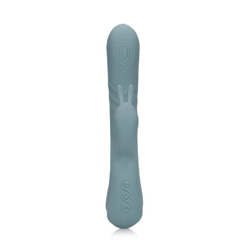 Loveline Fingering Motion Rabbit Vibrator - Weathervane Grey from Nice 'n' Naughty