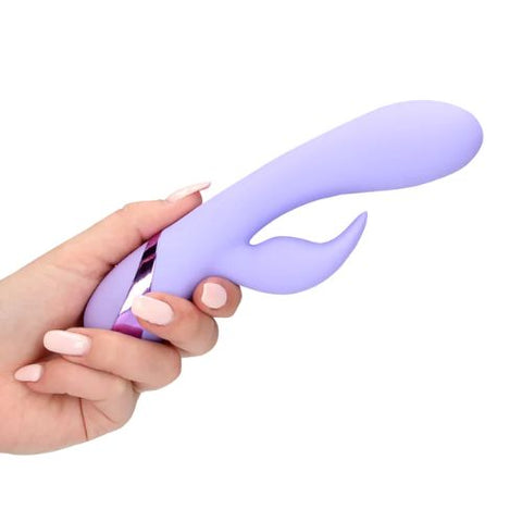 Loveline Smooth Rabbit Vibrator Digital Lavendar from Nice 'n' Naughty