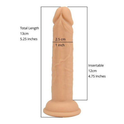 Loving Joy 4.5 Inch Silicone Dildo