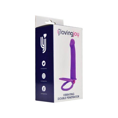 Loving Joy Double Penetration Strap On Vibrator from Nice 'n' Naughty