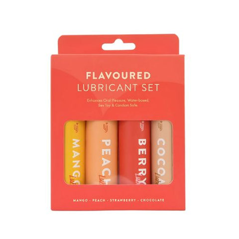 Loving Joy Flavoured Lubricant Set 4 Pack from Nice 'n' Naughty