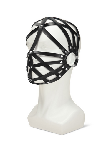 Me You Us Black Web Hood Mask from Nice 'n' Naughty