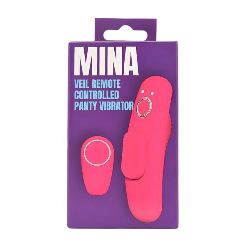 Mina Veil Remote Controlled Panty Vibrator Pink from Nice 'n' Naughty