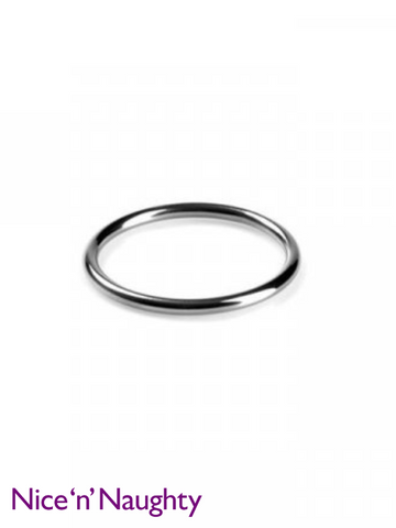 Nice 'n' Naughty 3mm Small Cock Ring Stainless Steel from Nice 'n' Naughty