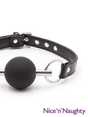 Nice 'n' Naughty Bar Ball Gag Black from Nice 'n' Naughty