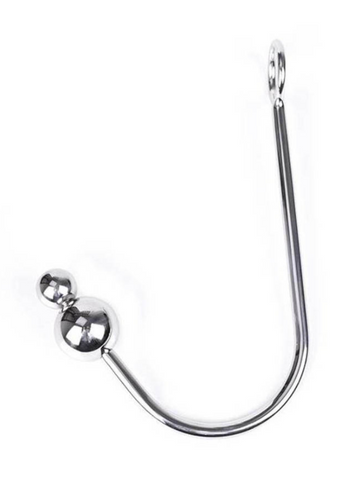 Nice 'n' Naughty Double Ball Anal Hook Stainless Steel from Nice 'n' Naughty