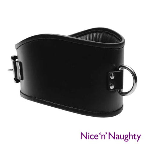 Nice ’n’ Naughty Enforcer Locking Posture Collar
