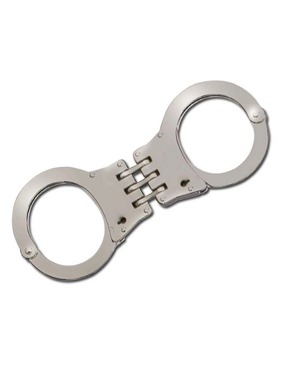 Nice 'n' Naughty Heavy Duty Police Handcuffs w Chain main image 0