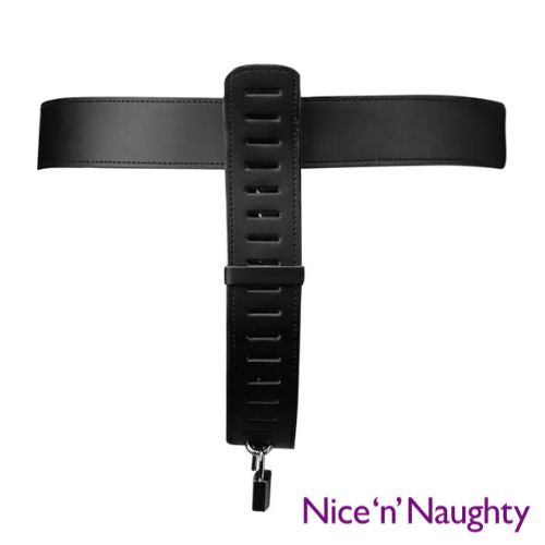 Nice 'n' Naughty NoirLock Female Chastity Belt from Nice 'n' Naughty