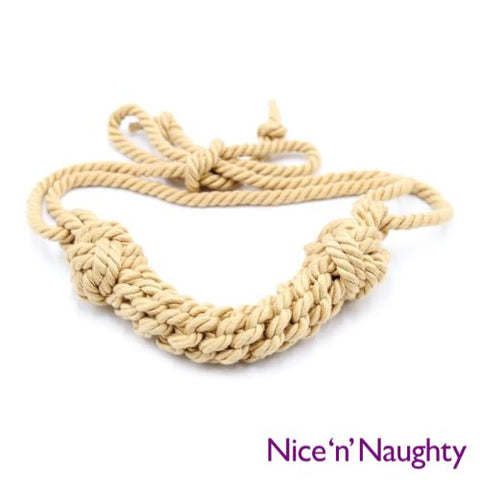 Nice 'n' Naughty Shibari Rope Bit Gag from Nice 'n' Naughty