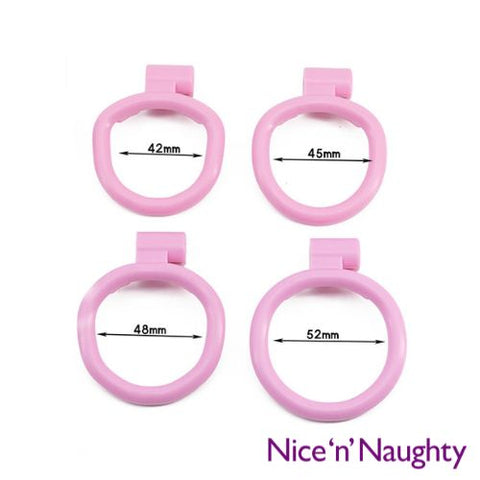 Nice 'n' Naughty the Slave Negative Chastity Device Pink from Nice 'n' Naughty