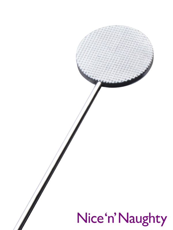 Nice 'n' Naughty Spiked Paddle Slapper Aluminium from Nice 'n' Naughty