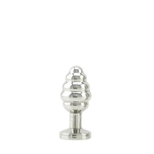 Nice 'n' Naughty Grooved Crystal Butt Plug from Nice 'n' Naughty