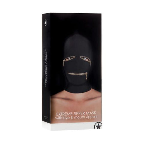 Ouch! Extreme Zipper Mask With Eye & Mouth Zipper from Nice 'n' Naughty