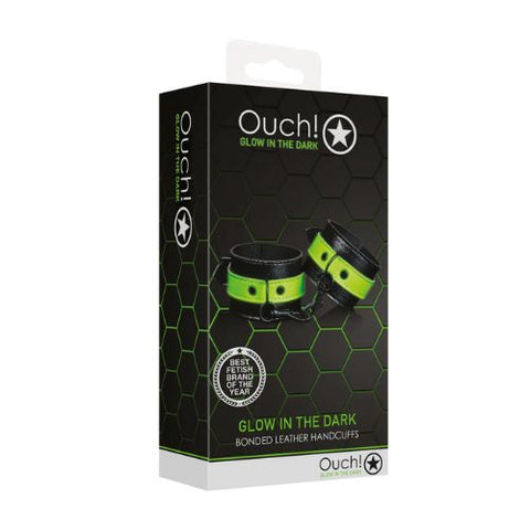 Ouch! Glow In The Dark Handcuffs from Nice 'n' Naughty