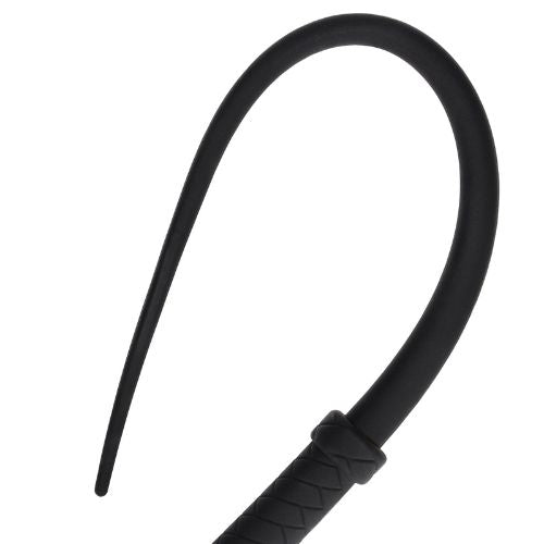 Ouch! Silicone Tail Whip Black from Nice 'n' Naughty