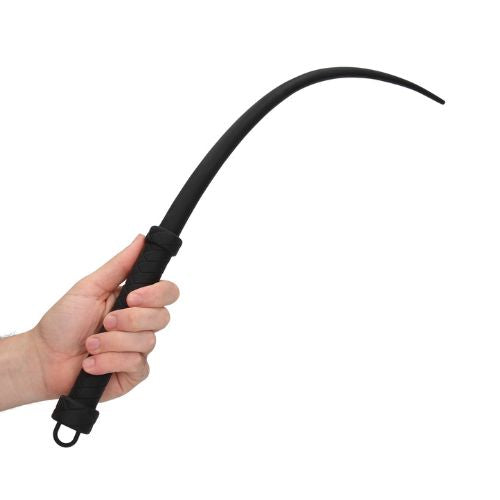 Ouch! Silicone Tail Whip Black from Nice 'n' Naughty