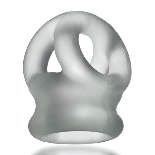 Oxballs Tri-Squeeze Cocksling Ball Stretcher Clear from Nice 'n' Naughty