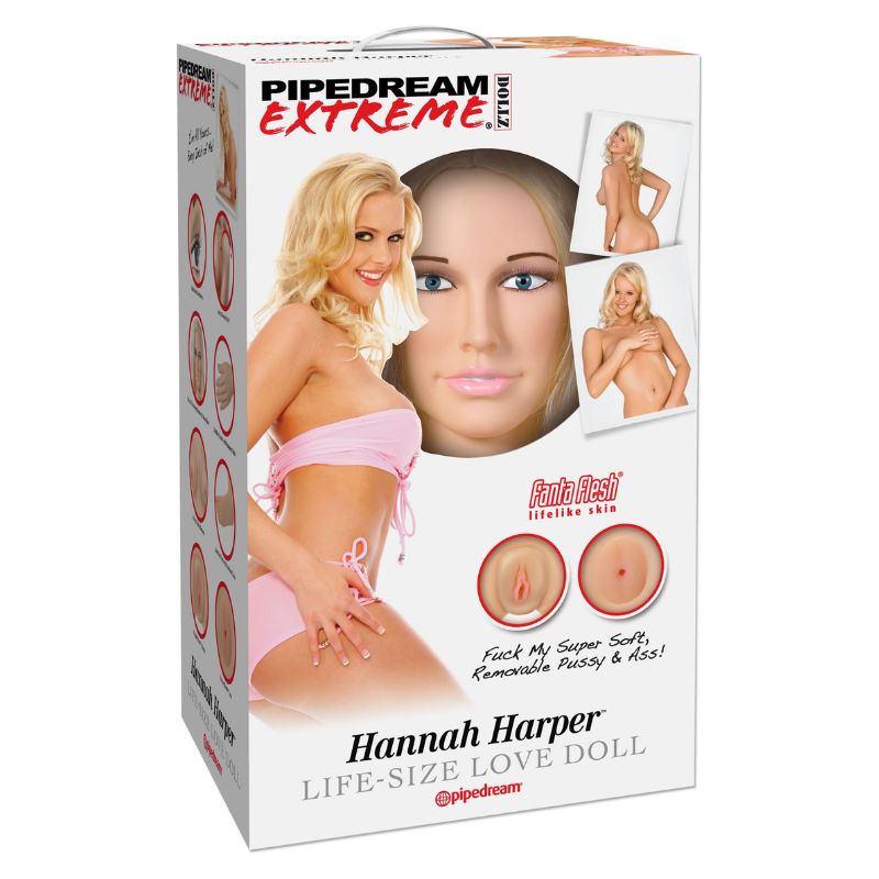 Pipedream Extreme Hannah Harper Love Doll Light Skin Tone from Nice 'n' Naughty