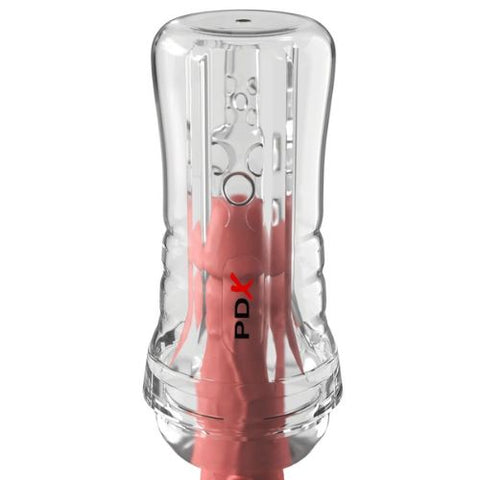 Pipedream Xtreme Elite ViewTube Plus Masturbator Clear from Nice 'n' Naughty