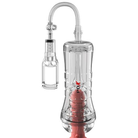 Pipedream Xtreme Elite ViewTube Vac XXL Masturbator Clear with Pump Action from Nice 'n' Naughty