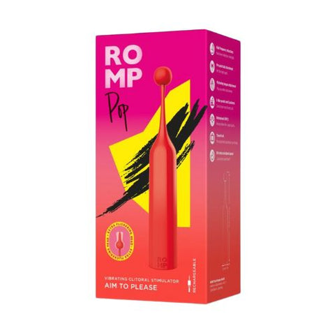 ROMP Pop Red Clitoral Vibrator from Nice 'n' Naughty