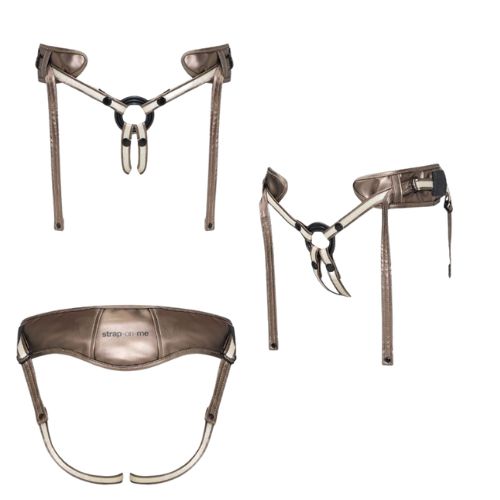 Strap On Me Leatherette Harness Desirous from Nice 'n' Naughty