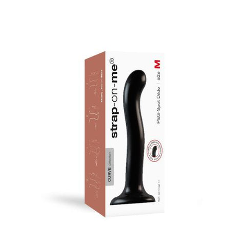 Strap On Me P&G Spot Dildo M Black from Nice 'n' Naughty