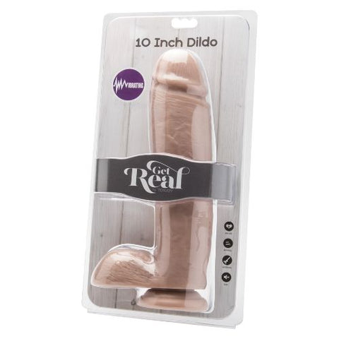 ToyJoy Get Real Dildo with Balls Vibrator from Nice 'n' Naughty