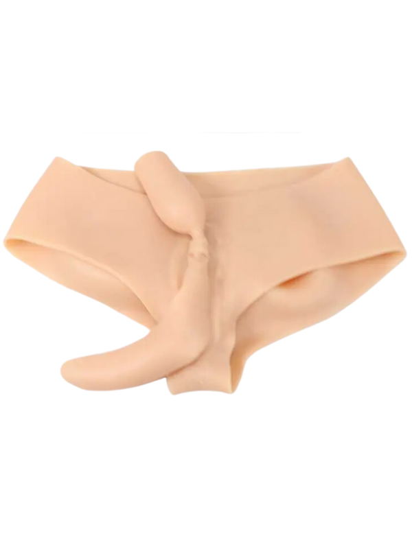 Be A Lady Silicone Vagina Panty Light Skin Tone from Nice 'n' Naughty