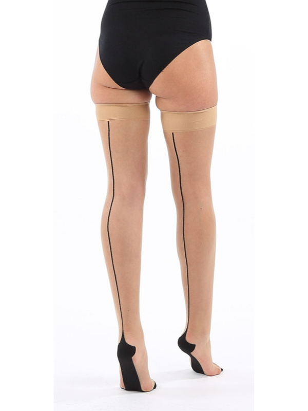 Classified Cuban Heel Stockings from Nice 'n' Naughty