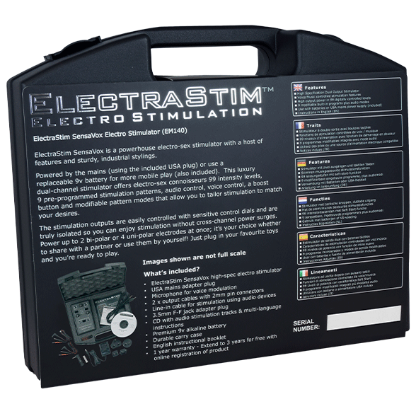 ElectraStim SensaVox EM140 E-Stim Stimulator