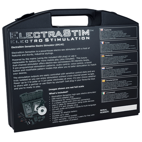 ElectraStim SensaVox EM140 E-Stim Stimulator