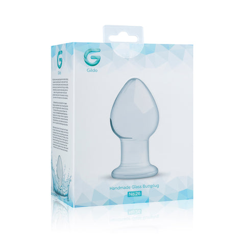 Gildo Glass Butt Plug No. 26