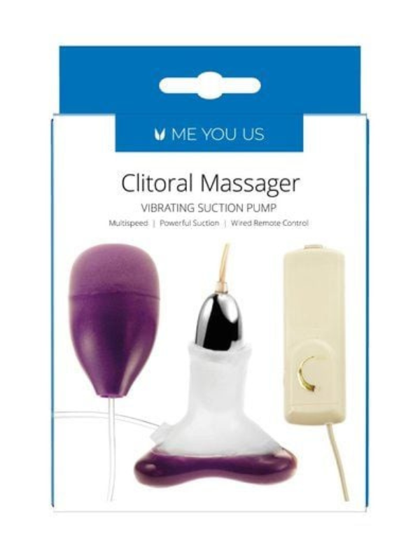 Me You Us Clitoral Masseuse Vibrating Clit Pump